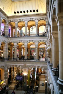 Inside the Magna Plaza Shopping Center, Amsterdam