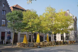 The Stadswaag square in Antwerp