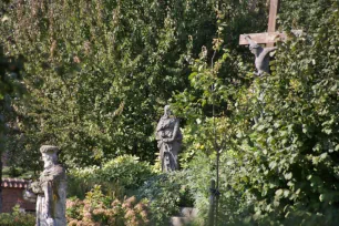 The central garden of the Beguinage in Antwerp