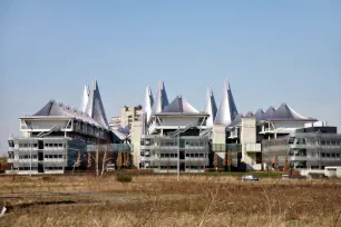 The wings of the New Palace of Justice, Antwerp