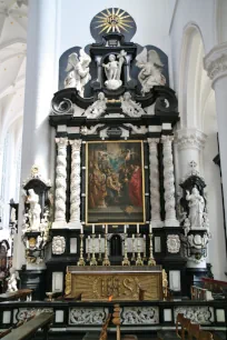 Altar of the Sweet Jesus, St. Paul's Church in Antwerp