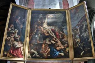 Raising of the Cross, Rubens, Antwerp Cathedral