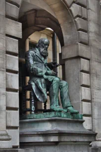 Statue of Hendrik Conscience in Antwerp