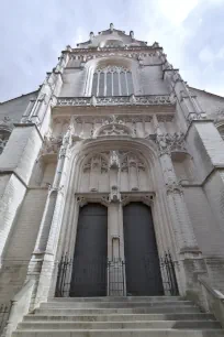 West facade of the St. Paul's Church in Antwerp