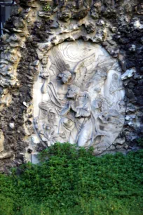 Relief in the Calvary garden, St. Paul's Church, Antwerp