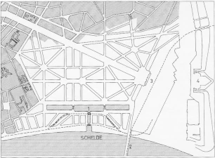 1875 plan, Zuid, Antwerp