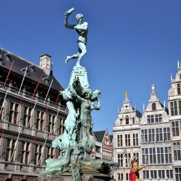 Brabo Fountain, Antwerp