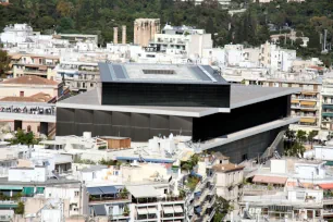 Acropolis Museum seen from the Philoppappos Hill