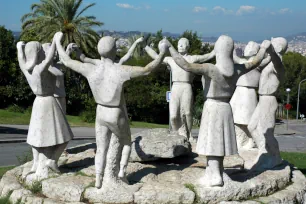 Sardana Monument, Montjuic, Barcelona