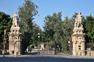 Main entrance to the Citadel Park in Barcelona