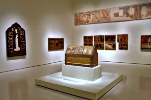 Room in the museum of the Palau Nacional