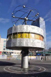 World Clock, Alexanderplatz, Berlin