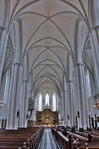 Interior of the Marienkirche in Berlin