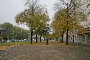 Green space on Karl-Marx-Allee, Berlin