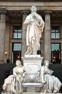 Schiller-Denkmal (Schiller Monument), Gendarmenmarkt, Berlin