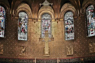 The apse of the Trinity Church in Boston