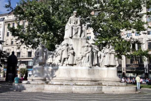 Mihaly Vorosmarty Monument, Budapest