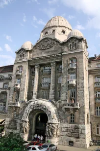 North facade of the hotel Gellért, Budapest