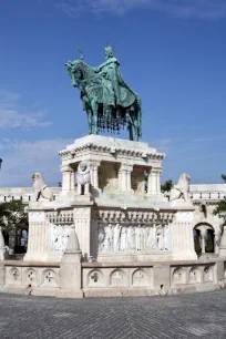 Side view of the Fisherman's Bastion, Budapest