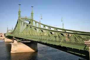 The Freedom Bridge in Budapest