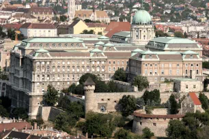 Buda Castle seen from Gellért Hill, Budapest