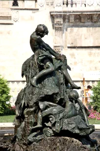 Fishing Children Fountain, Buda Castle