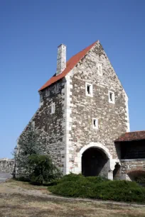 Guard tower at the round bastion of the Buda Castle