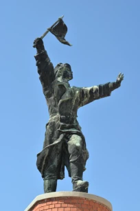 Statue of Captain Ostanenko, Memento Park