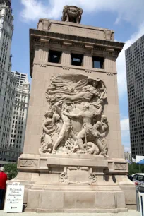 Michigan Avenue Bridge tower, Chicago