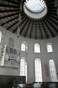 Main hall of the Paulskirche in Frankfurt