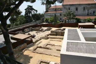 Archaeological site of the St George Castle in Lisbon