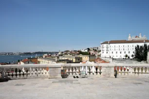 Roof of the National Pantheon in Lisbon