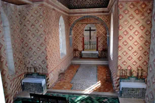 The chapel of the National Palace in Sintra near Lisbon