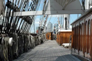 Upper Deck of the Cutty Sark, Greenwich, London