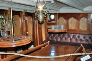 Interior of the Cutty Sark, Greenwich, London