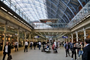 St. Pancras Station shopping level