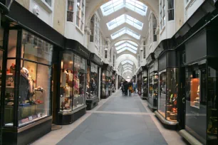 Inside Burlington Arcade, London