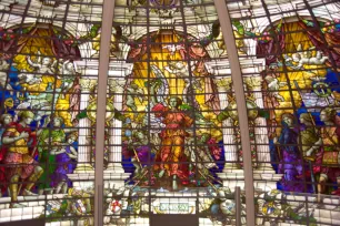 Baltic Exchange Memorial Windows in the National Maritime Museum