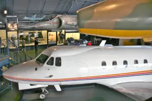 Airplanes in the Science Museum, London