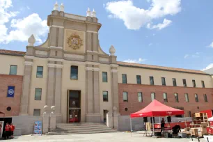 Courtyard of the Cuartel del Conde Duque, Madrid