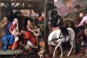 Adoration of the Magi, Pinacoteca Ambrosiana, Milan