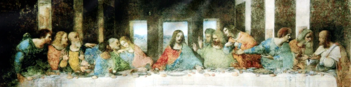 The Last Supper in the Cenacolo Vinciano