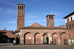 Sant'Ambrogio Basilica in Milan, Italy