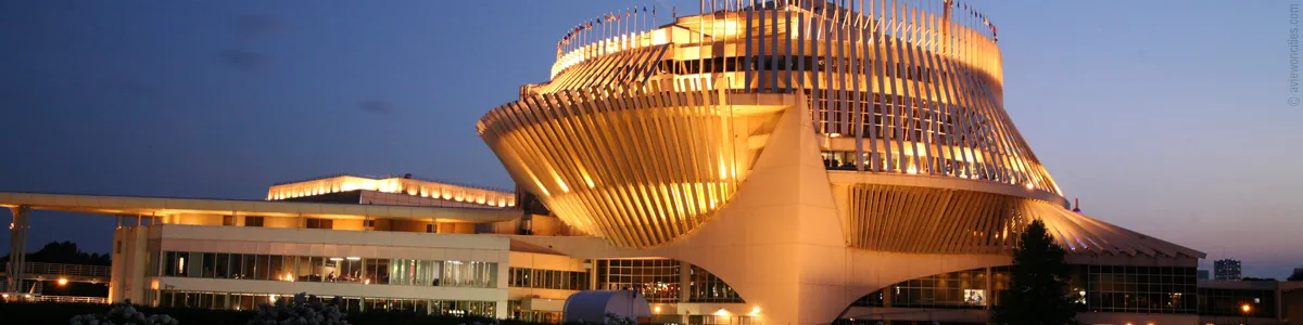 Montreal Casino at night