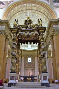 Baldachin of the Cathedrale Marie-Reine-du-Monde in Montreal