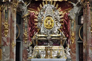 Asam Church ceiling, Munich