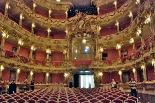 Royal Box, Cuvilliés Theater, Residenz, Munich