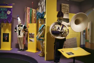 Mardi Gras exhibit in the Presbytère, New Orleans