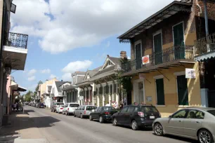 Lower Bourbon Street, New Orleans