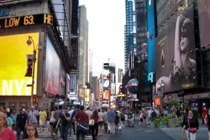 Times Square at night